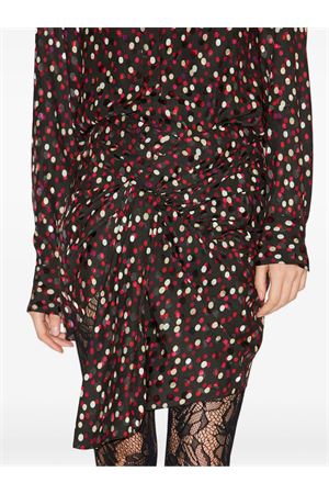 Ovia polka-dot mini skirt ISABEL MARANT | JU0422FBC4J02IBKRD